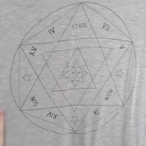 MyStyle Size xl grey graphic shirt - Picture 3 of 4